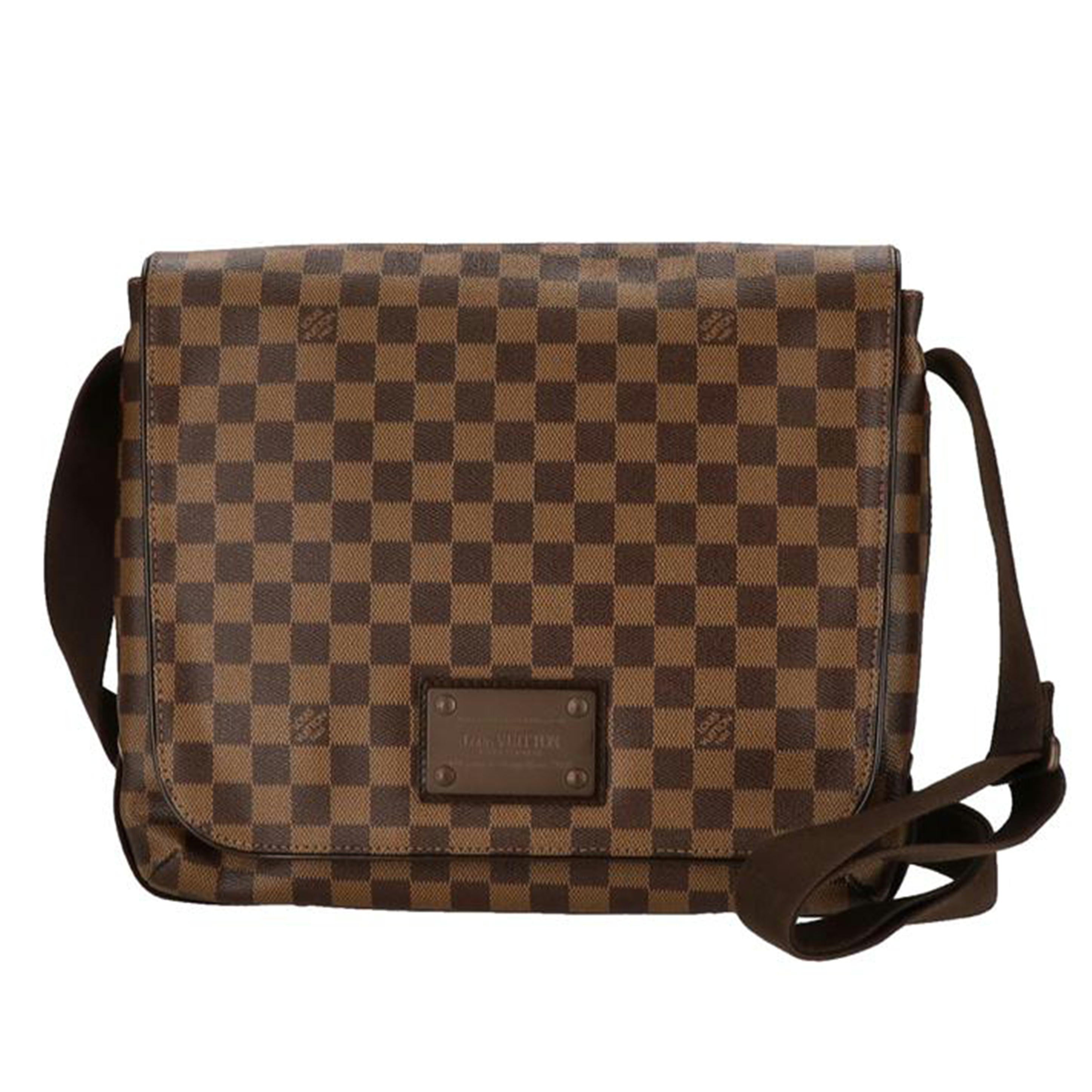 ＬＯＵＩＳ　ＶＵＩＴＴＯＮ ルイヴィトン ルイ・ヴィトン ビトン ダミエ・エベヌ 市松模様 ブラウン 茶 ショルダーバッグ ハンドバッグ トートバッグ ブラウン メンズ レディース 定番 人気 ＬＶ 斜め掛け 肩がけ/ブルックリンＭＭ／ダミエ／エベヌ　/N51211//CA2***/ABランク/93