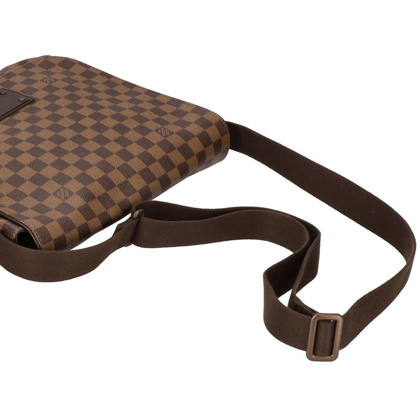 ＬＯＵＩＳ　ＶＵＩＴＴＯＮ ルイヴィトン ルイ・ヴィトン ビトン ダミエ・エベヌ 市松模様 ブラウン 茶 ショルダーバッグ ハンドバッグ トートバッグ ブラウン メンズ レディース 定番 人気 ＬＶ 斜め掛け 肩がけ/ブルックリンＭＭ／ダミエ／エベヌ　/N51211//CA2***/ABランク/93