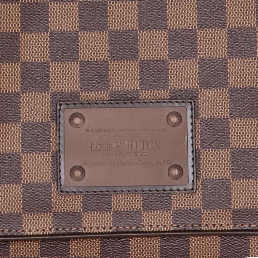 ＬＯＵＩＳ　ＶＵＩＴＴＯＮ ルイヴィトン ルイ・ヴィトン ビトン ダミエ・エベヌ 市松模様 ブラウン 茶 ショルダーバッグ ハンドバッグ トートバッグ ブラウン メンズ レディース 定番 人気 ＬＶ 斜め掛け 肩がけ/ブルックリンＭＭ／ダミエ／エベヌ　/N51211//CA2***/ABランク/93