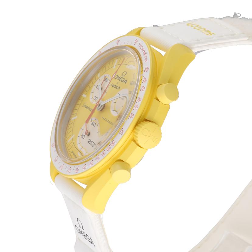 ＯＭＥＧＡ×ｓｗａｔｃｈ オメガ×スウォッチ　腕時計　バイオセラミック/ムーンスウォッチ／ミッション・トゥ・ザ・サン／クオーツ/SO33J100//ABランク/75