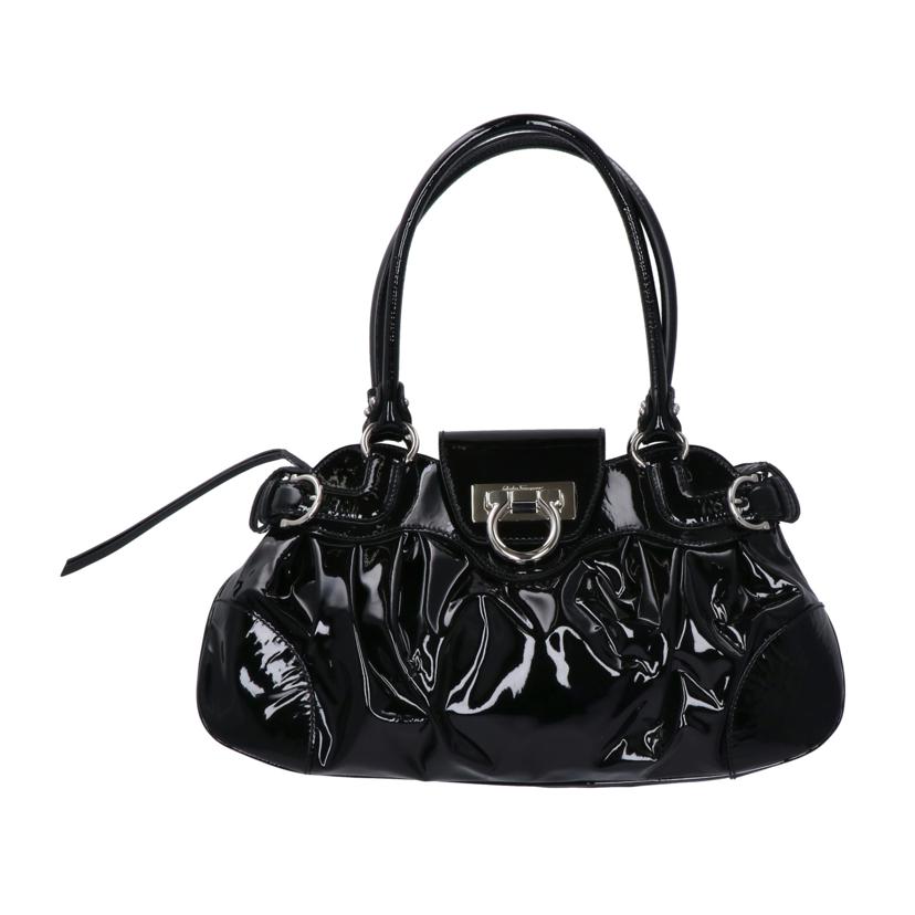 Ｓａｌｖａｔｏｒｅ　Ｆｅｒｒａｇａｍｏ ｻﾙｳﾞｧﾄｰﾚﾌｪﾗｶﾞﾓ/ガンチーニハンドバッグ／エナメル/AU21/6317//ABランク/94