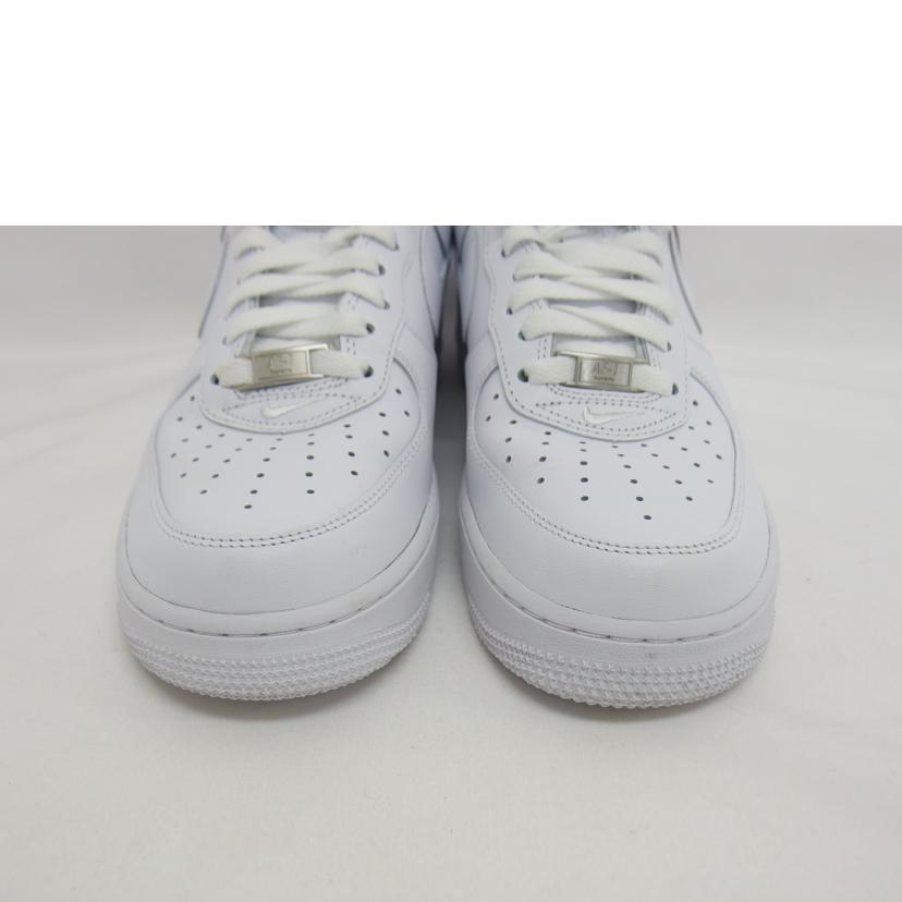 ＮＩＫＥ×Ｓｕｐｒｅｍｅ ナイキ シュプリーム/ナイキ×シュプリーム／エアフォース１／ローカットスニーカー／ホワイト/CU9255-100//ABランク/04