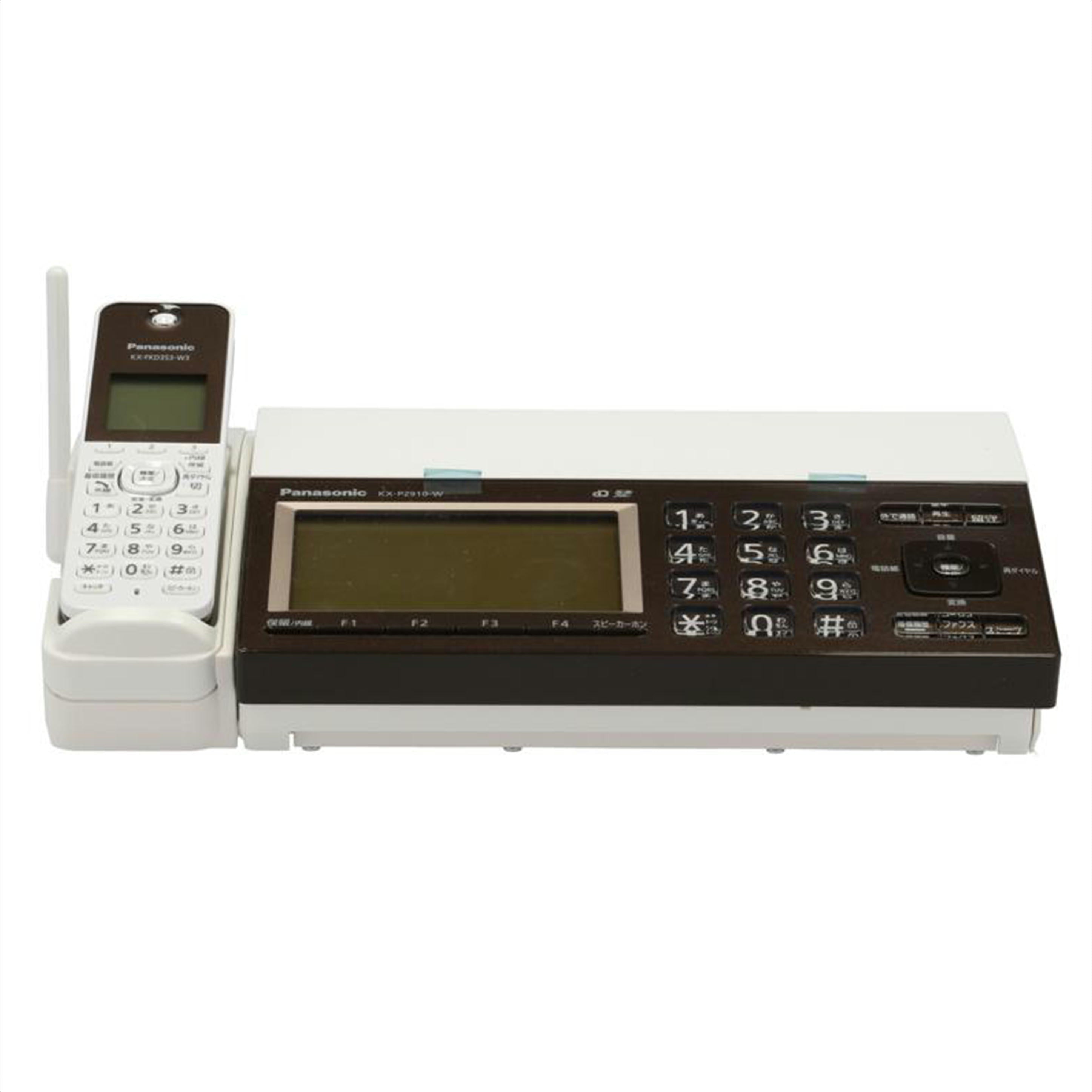 Ｐａｎａｓｏｎｉｃ パナソニック/ＦＡＸ/KX-PZ910-W//8CBFA007517/Bランク/65