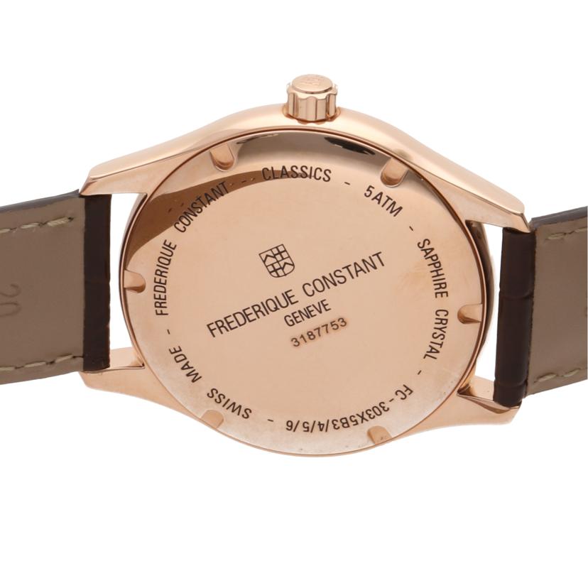 【良品・稼働品】フレデリックコンスタント FREDERIQUE CONSTANT FREDERIQUE CONSTANT フレデリック コンスタント