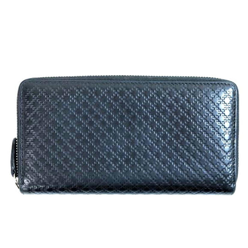 GUCCI グッチ/ディアマンテレザーラウンドファスナー長財布/307990/206*/グッチ/Bランク/71【中古】