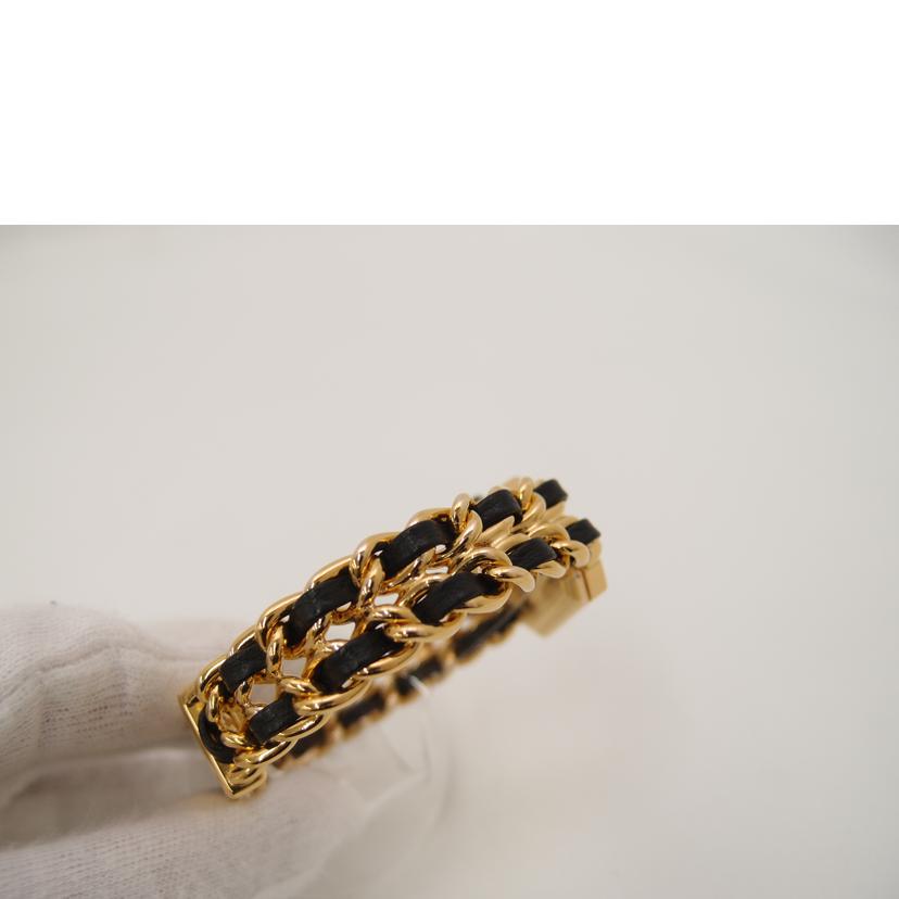 ＣＨＡＮＥＬ シャネル　腕時計　電池交換済　GP　スクエアフェイス　ブラック文字盤/プルミエールＭ／レディース／クオーツ/H0001//A.E******/Aランク/69