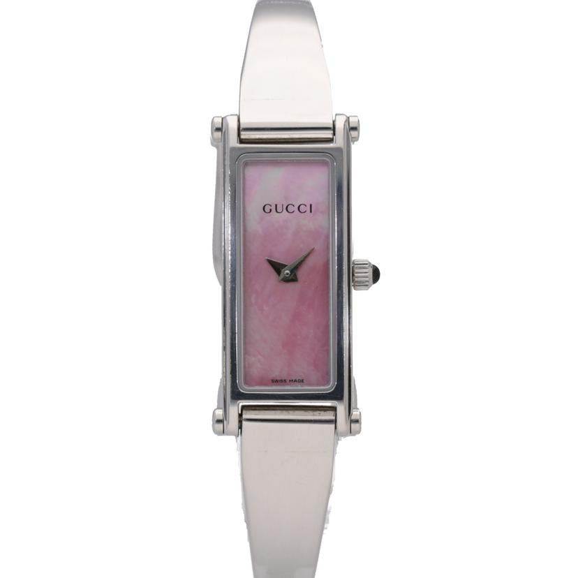 ＧＵＣＣＩ グッチ/バングルウォッチ・ピンクシェル／クオーツ/1500L//0962594/ABランク/75