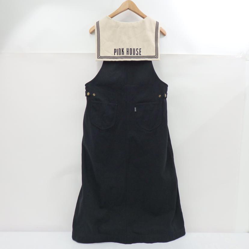 ＰＩＮＫ　ＨＯＵＳＥ ピンクハウス/セーラーカラーデニムジャンパースカート//ABランク/77