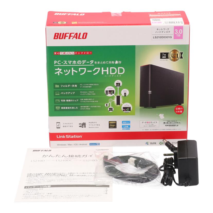 ＢＵＦＦＡＬＯ バッファロー/外付けＨＤＤ　３．０ＴＢ/LS210D0301G//10485301206189/Bランク/62