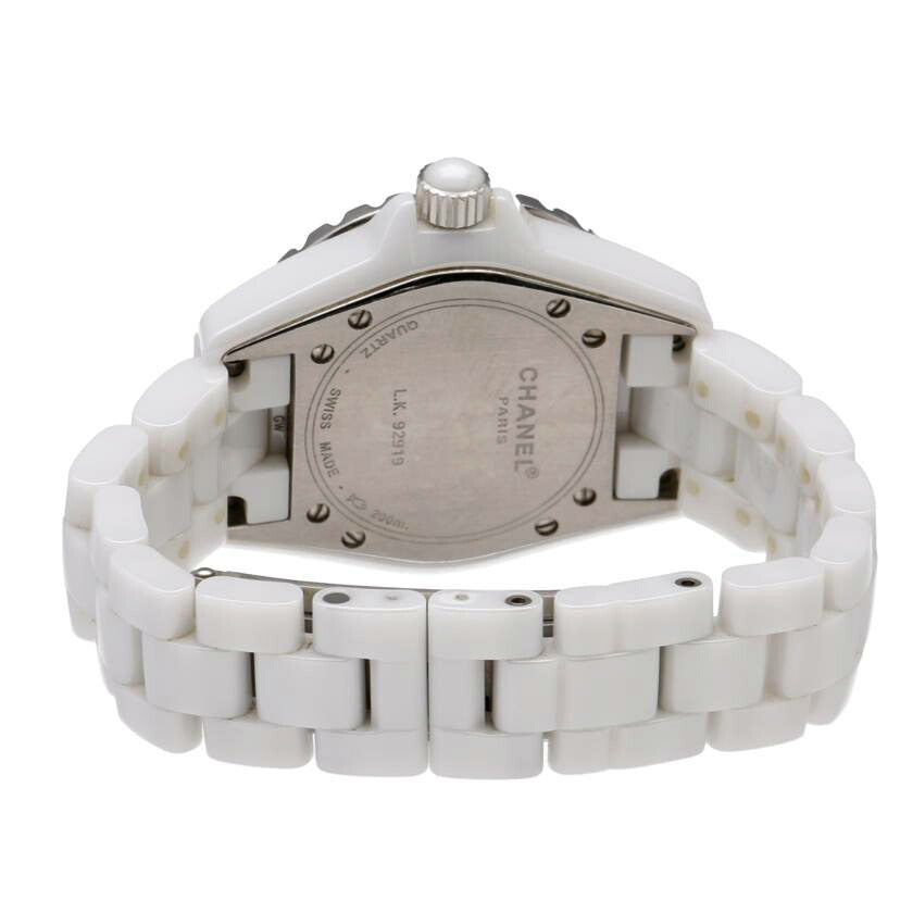 ＣＨＡＮＥＬ シャネル/Ｊ１２・ホワイトセラミック／レディース／クオーツ/H0968//L.K.92919/ABランク/75