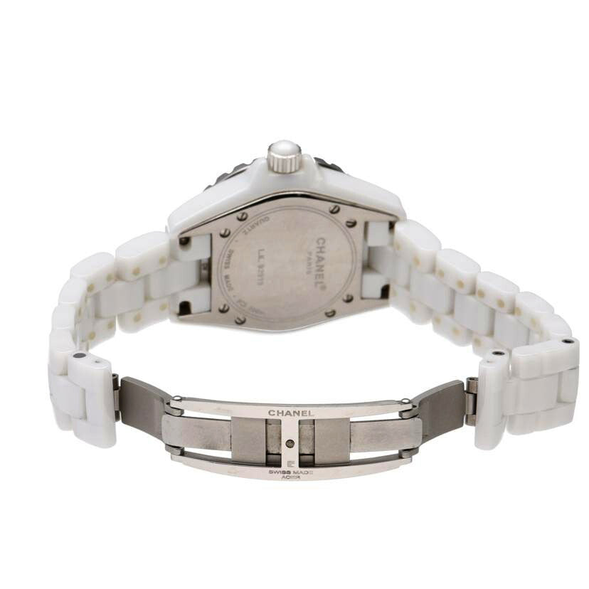 ＣＨＡＮＥＬ シャネル/Ｊ１２・ホワイトセラミック／レディース／クオーツ/H0968//L.K.92919/ABランク/75