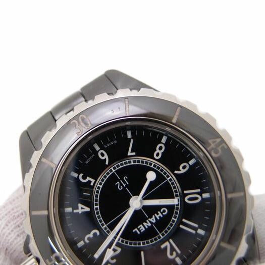 ＣＨＡＮＥＬ シャネル/Ｊ１２・ブラックセラミック／レディース／クオーツ/H0682//Y.B.96467/Aランク/69