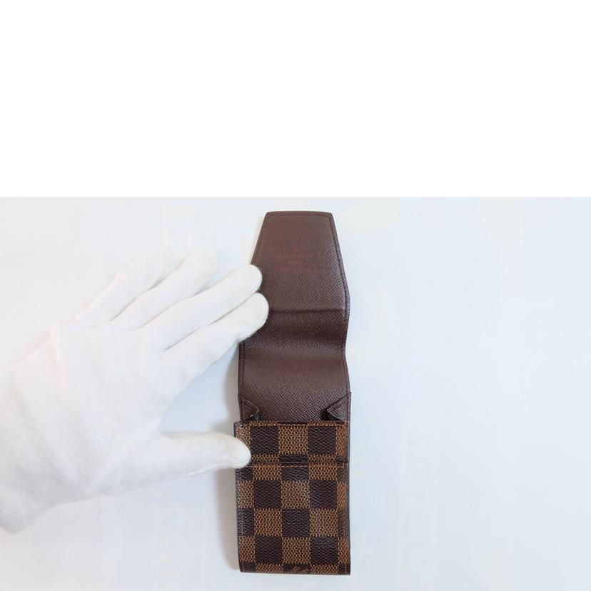 　　ＬＶ ルイヴィトン/エテュイ・シガレット／ダミエ／エベヌ/N63024//CT0197/Bランク/71