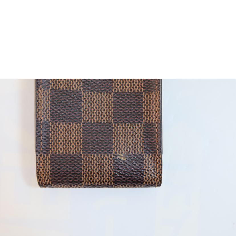 　　ＬＶ ルイヴィトン/エテュイ・シガレット／ダミエ／エベヌ/N63024//CT0197/Bランク/71