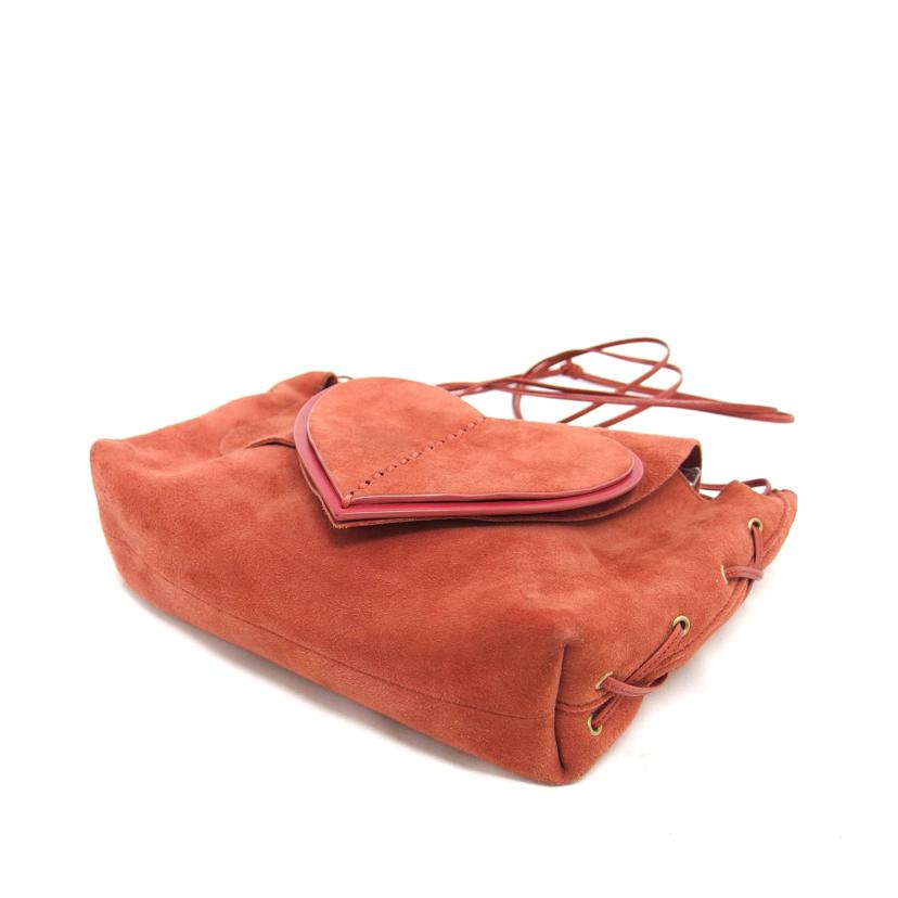 ＧＵＣＣＩ グッチ/スエード／ハートショルダーバッグ/95107//002***/Bランク/04