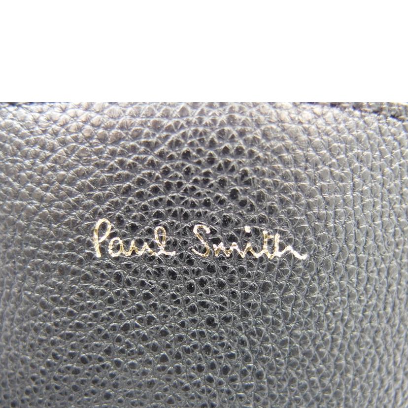 Ｐａｕｌ　Ｓｍｉｔｈ ポールスミス/レザーショルダーバッグ　ブラック//Aランク/83