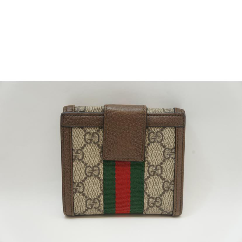 ＧＵＣＣＩ グッチ/オフディア／ＧＧフレンチフラップウォレット/523173//2149/ABランク/09