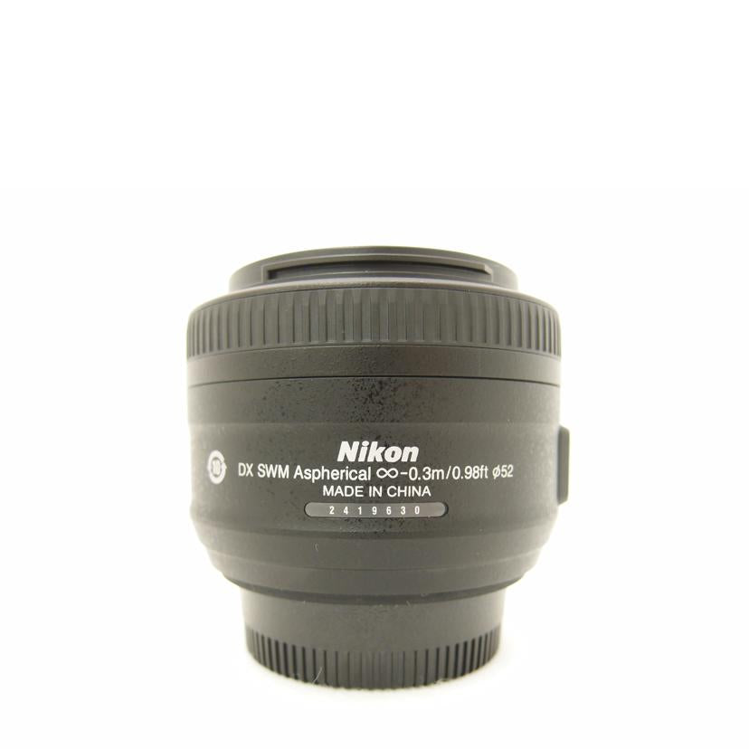 Ｎｉｋｏｎ ニコン/デジタル対応レンズ/AF-S DX NIKKOR 35mm F1.8G//2419630/Aランク/69