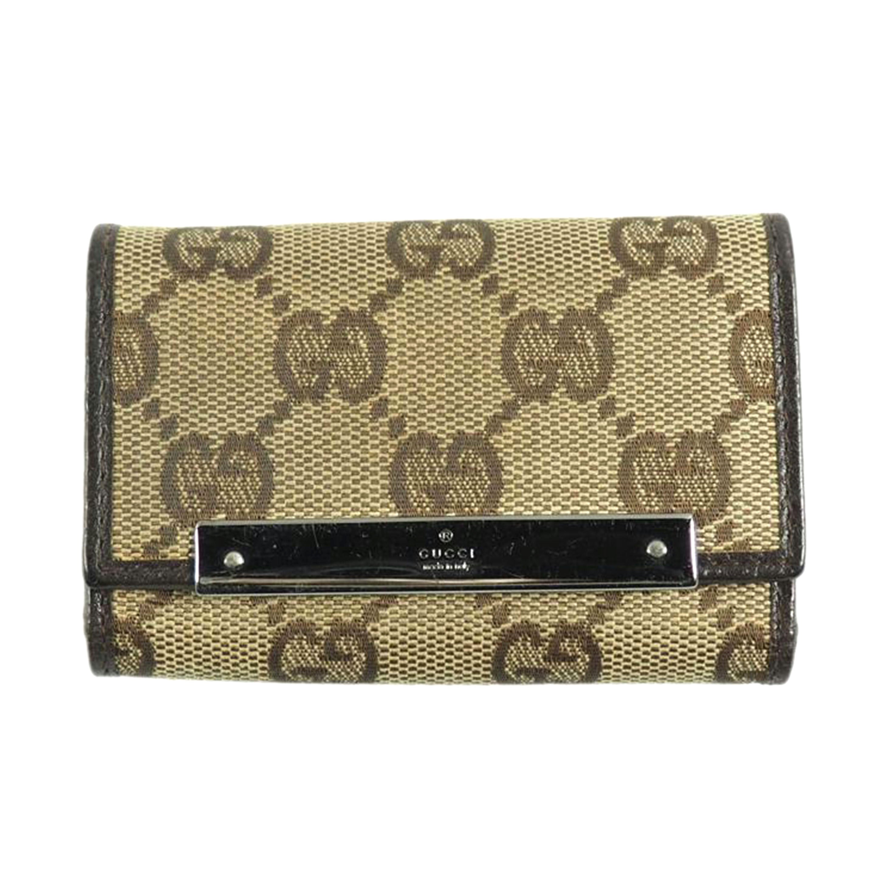 ＧＵＣＣＩ グッチ/ＧＧキャンバス６連キーケース/127048//BCランク/79