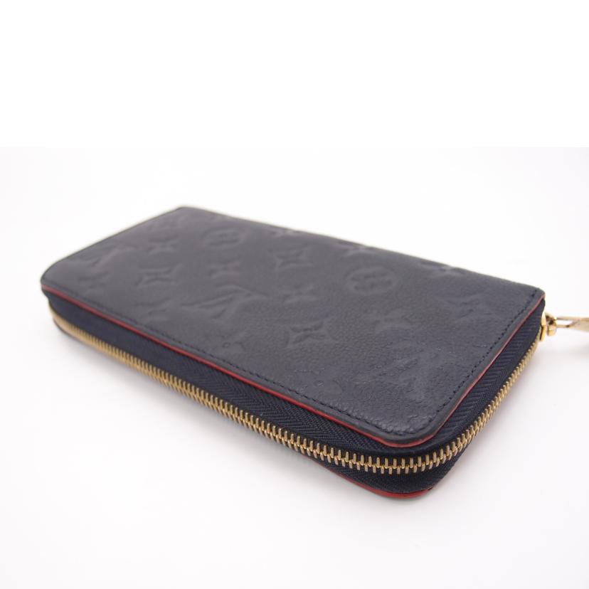 ＬＯＵＩＳ　ＶＵＩＴＴＯＮ ルイ・ヴィトン　長財布　ラウンドファスナー　レザー　ネイビー　/ジッピーウォレット／アンプラント／マリーヌルージュ/M62121//TS1197/ABランク/69