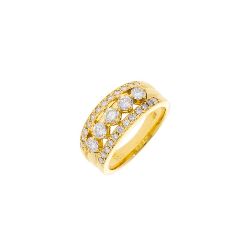 /　Ｋ１８ダイヤリング１．００ｃｔ//Aランク/75