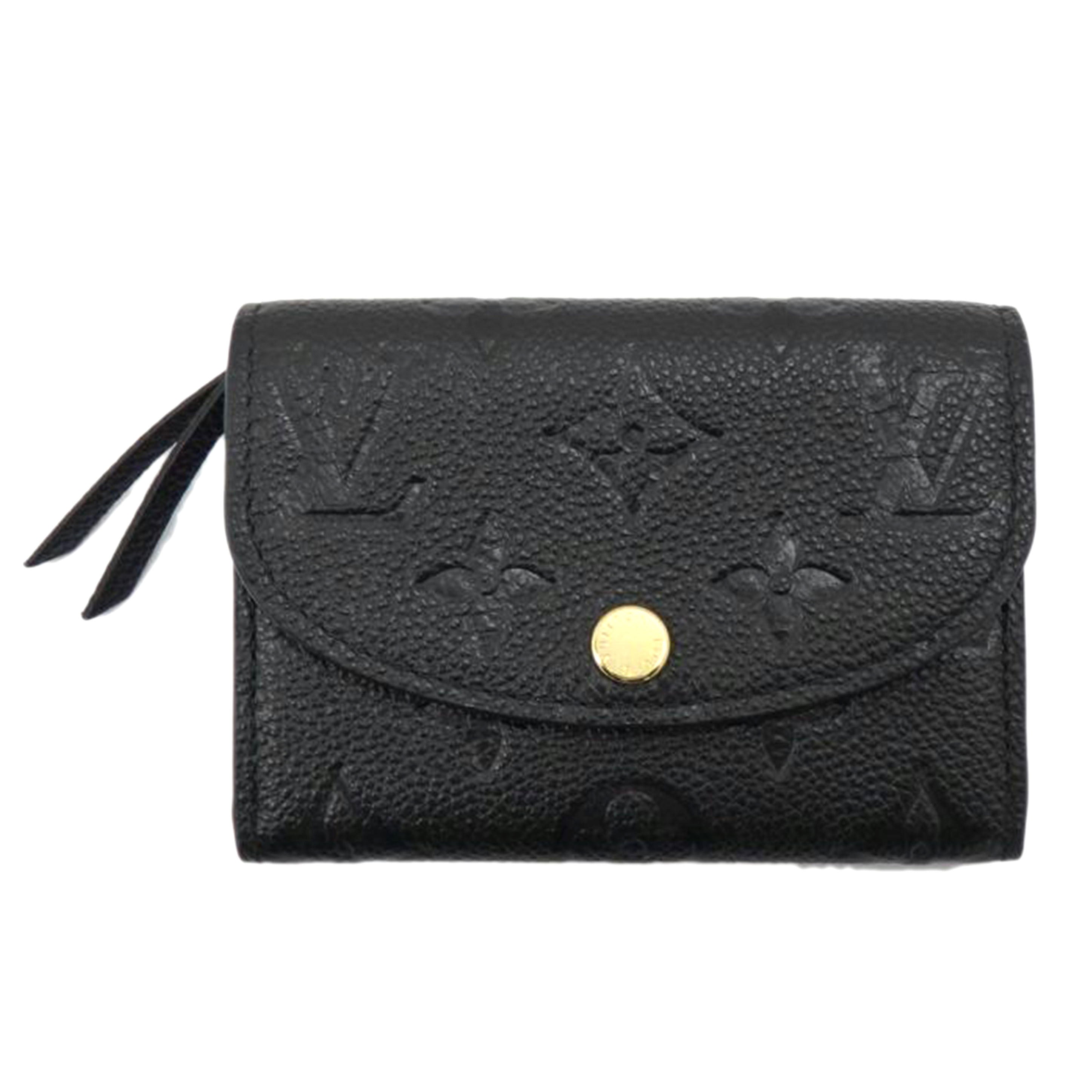 ＬＶ ルイヴィトン/ポルトフォイユ・ロザリ／アンプラント／ノワール/M81455//IC/Aランク/77
