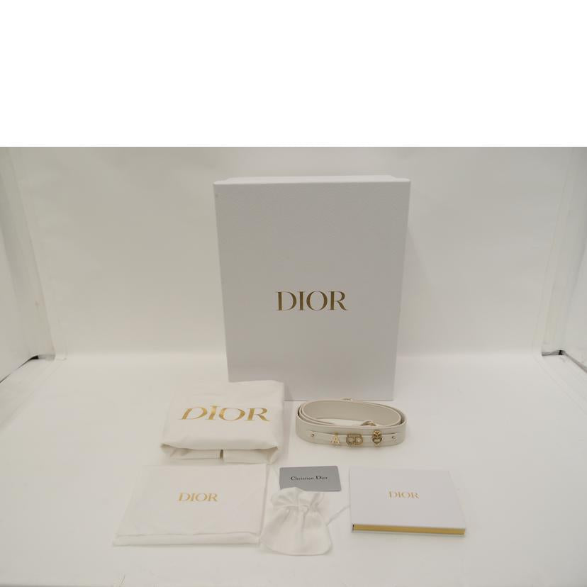 DIOR ディオール ハンドバッグ カナージュ ラムスキン レディース/レディディオール･MY ABCDIOR/ホワイト/MO538OCAL M030//04-MA-0291/SAランク/69