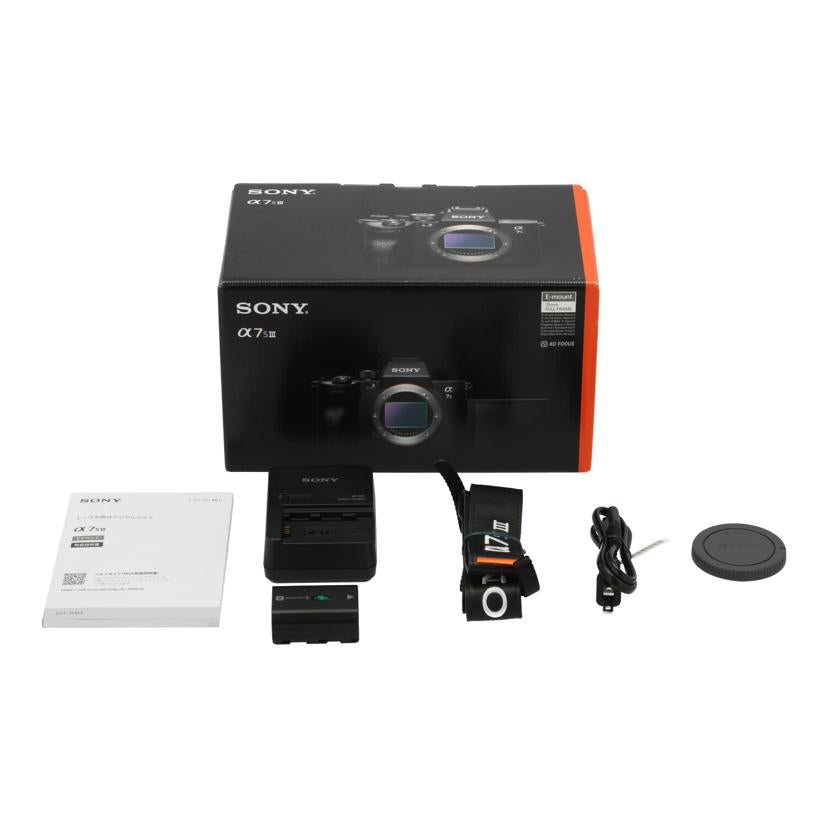 ＳＯＮＹ ソニー/ミラーレス一眼ボディ／α７Ｓ　ＩＩＩ　ボディ/ILCE-7SM3//3036652/Aランク/05