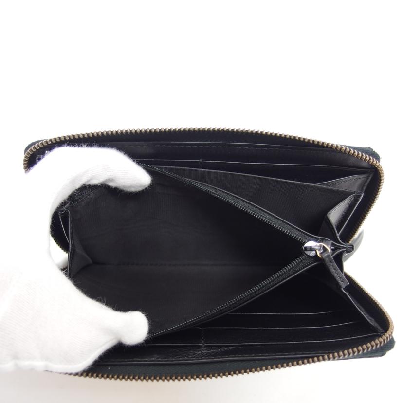 ＧＵＣＣＩ グッチ/ＧＧマーモント／キルティングレザー／ラウンドファスナー長財布/443123//214*/Bランク/04