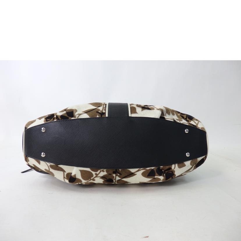 Ｓａｌｖａｔｏｒｅ　Ｆｅｒｒａｇａｍｏ サルバトーレ フェラガモ/ハラコレザーハンドバッグ/AQ-21//681*/ABランク/84