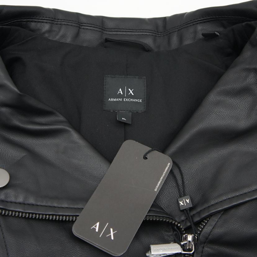 ＡＲＭＡＮＩ　ＥＸＣＨＡＮＧＥ アルマーニエクスチェンジ/ＡＲＭＡＮＩ　ＥＸＣＨＡＮＧＥ　ライダースジャケット//Sランク/75