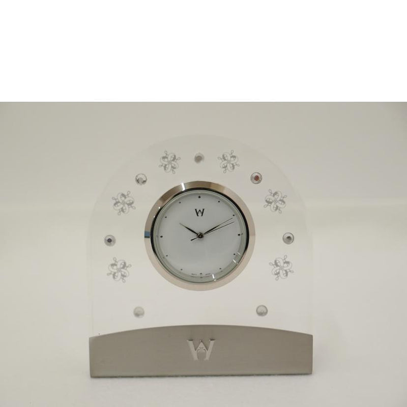 ウエッジウッド WEDGWOOD 置時計 長期保管 電池交換済 中古品 - 時計