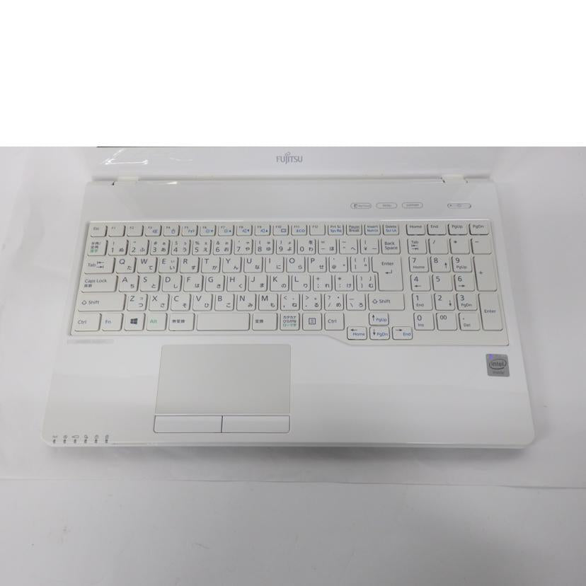 ＦＵＪＩＴＳＵ 富士通/Ｗｉｎ１０ノートＰＣ／ＬＩＦＥＢＯＯＫ　ＡＨ４２／Ｗ/FMVA42WW//R5Y10343/Bランク/65