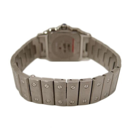 Cartier カルティエ 腕時計 ステンレス アイボリー メンズ/時計
