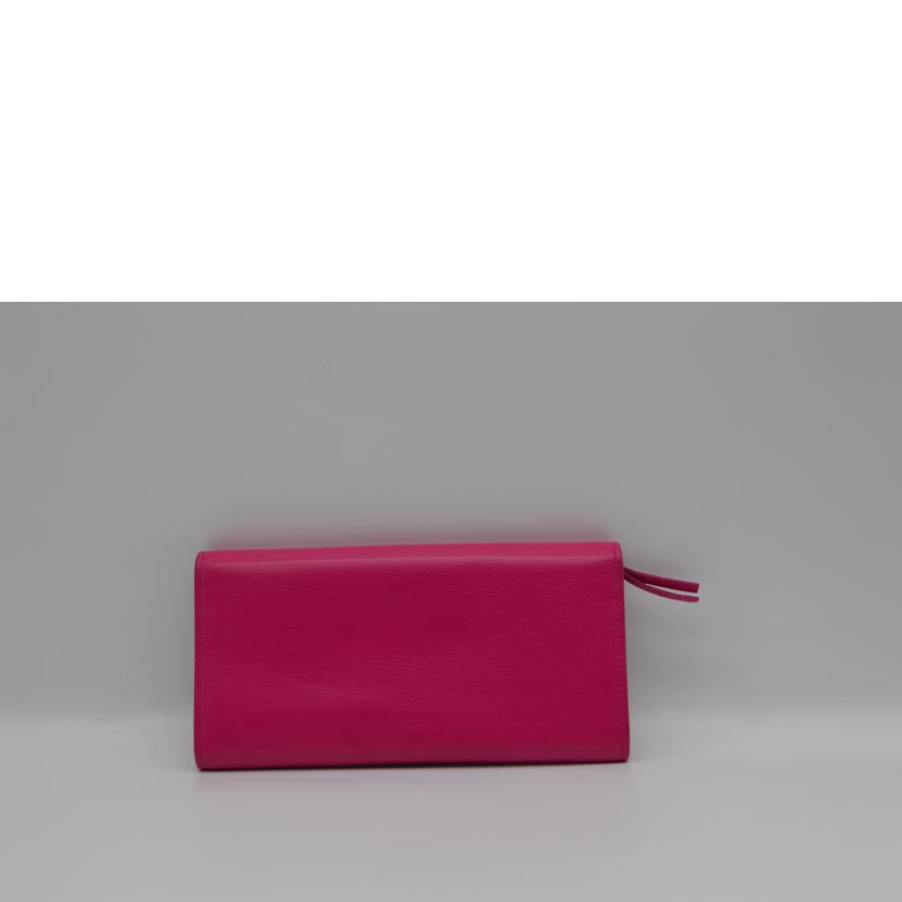 ＢＡＬＥＮＣＩＡＧＡ バレンシアガ/ペーパーロングウォレット／ピンク/499207//527***/Bランク/89