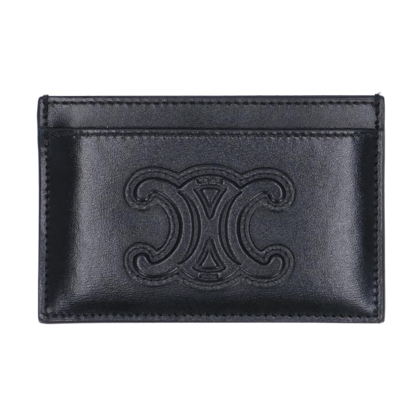 ＣＥＬＩＮＥ セリーヌ　レザーカードケース　ブランド小物/キュイールトリオンフカードケース//Aランク/75