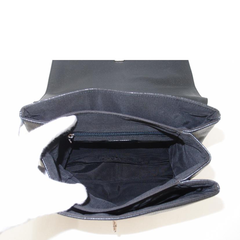 ＣＨＡＮＥＬ シャネル　バックパック　リュックサック　黒　シルバー金具　レディース　レザー/キャビアスキンリュック／ブラック//596****/Aランク/69