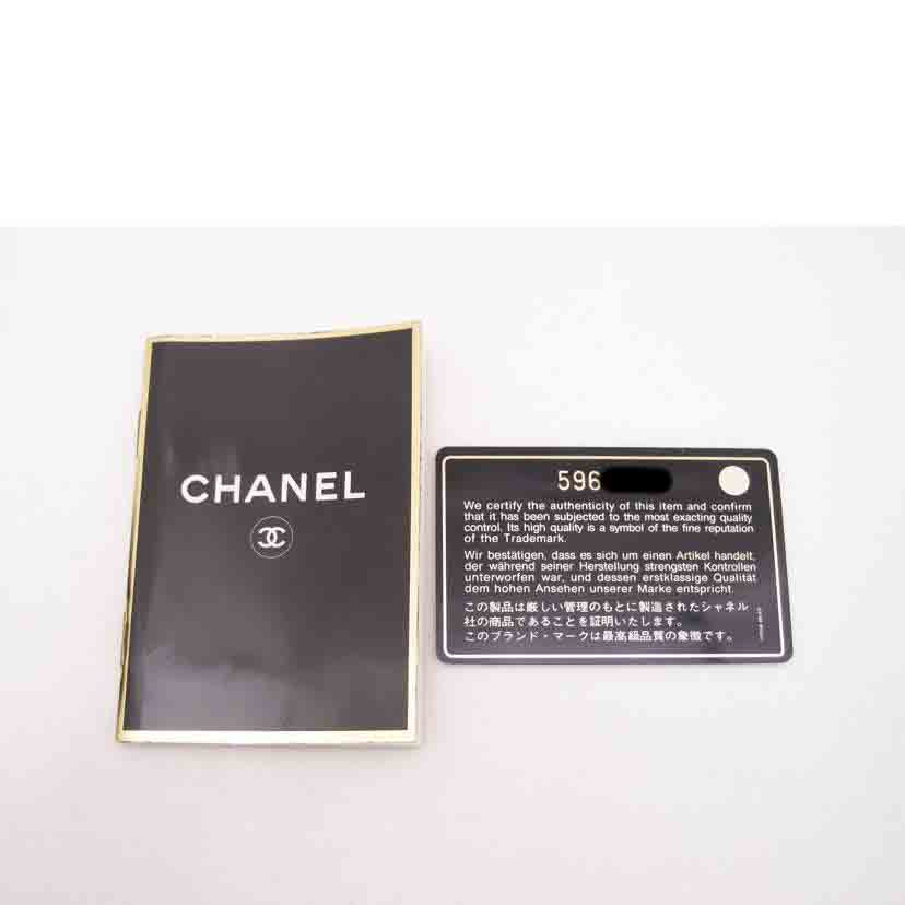ＣＨＡＮＥＬ シャネル　バックパック　リュックサック　黒　シルバー金具　レディース　レザー/キャビアスキンリュック／ブラック//596****/Aランク/69