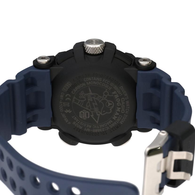 ＣＡＳＩＯ カシオ/Ｇ－ＳＨＯＣＫ／フロッグマン／電波ソーラー×Ｂｌｕｅｔｏｏｔｈ/GWF-A1000-1A2JF//201*****/Aランク/75