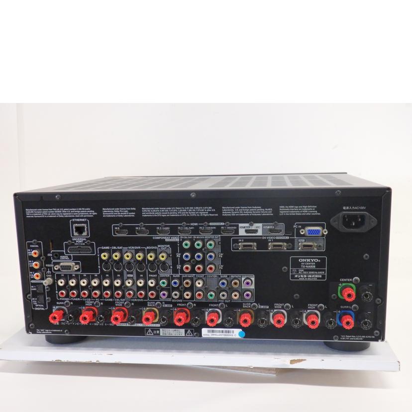 【美品】ONKYO TX-NA808 AVアンプ ONKYO オンキョー/家電・カメラ・AV機器｜REXT ONLINE 公式