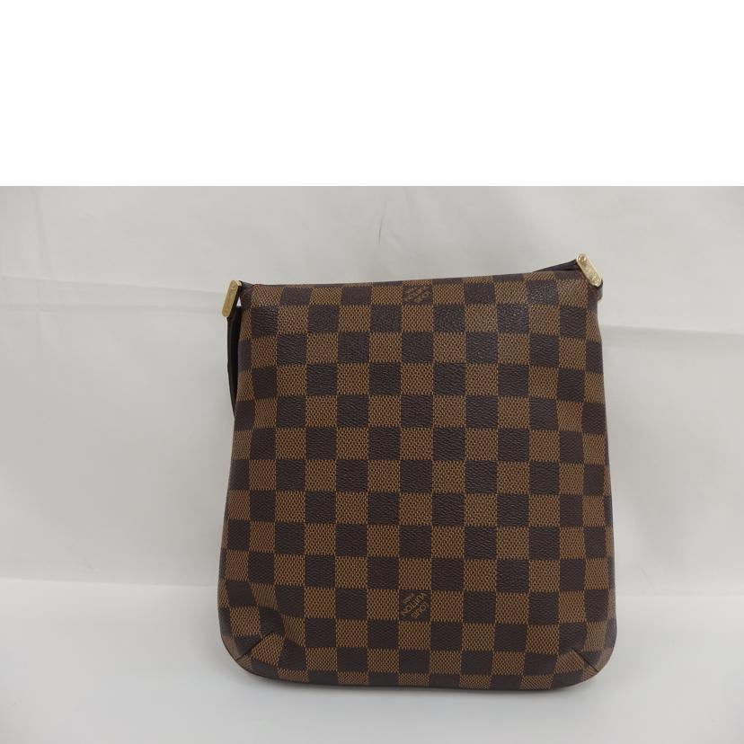 ＬＯＵＩＳ　ＶＵＩＴＴＯＮ ルイヴィトン ルイ・ヴィトン ビトン ダミエ・エベヌ 市松模様 ブラウン 茶 廃盤 ショルダーバッグ ハンドバッグ トートバッグ ブラウン メンズ レディース 定番 人気 ＬＶ 斜め掛け 肩がけ/ミュゼット・サルサ・ロングショルダー／ダミエ／エベヌ/N51300//LM0***/Bランク/82