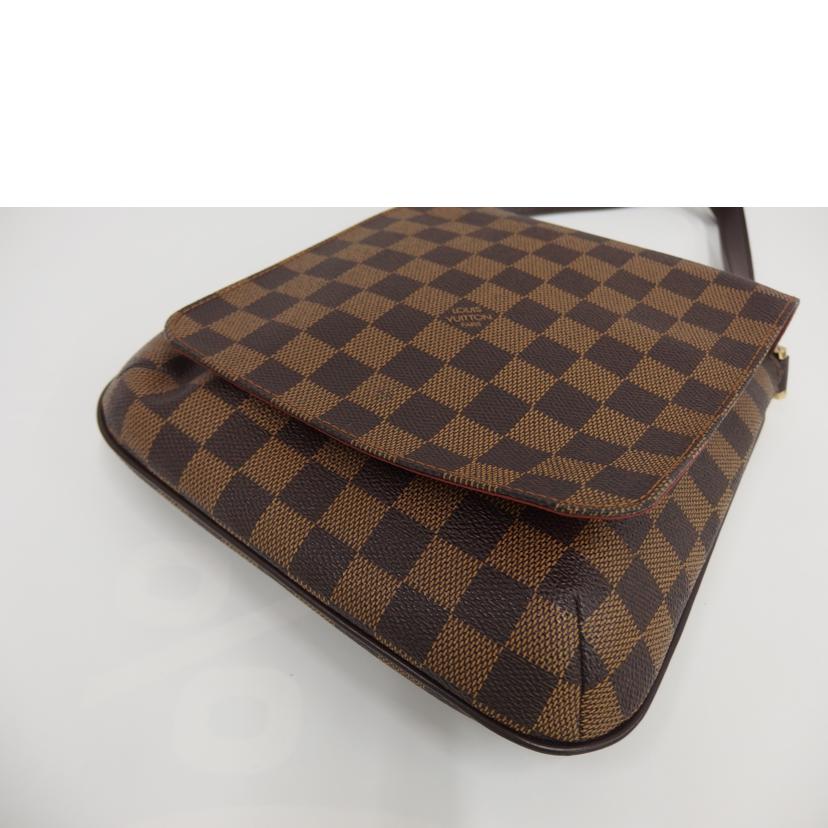 ＬＯＵＩＳ　ＶＵＩＴＴＯＮ ルイヴィトン ルイ・ヴィトン ビトン ダミエ・エベヌ 市松模様 ブラウン 茶 廃盤 ショルダーバッグ ハンドバッグ トートバッグ ブラウン メンズ レディース 定番 人気 ＬＶ 斜め掛け 肩がけ/ミュゼット・サルサ・ロングショルダー／ダミエ／エベヌ/N51300//LM0***/Bランク/82