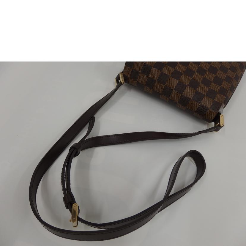 ＬＯＵＩＳ　ＶＵＩＴＴＯＮ ルイヴィトン ルイ・ヴィトン ビトン ダミエ・エベヌ 市松模様 ブラウン 茶 廃盤 ショルダーバッグ ハンドバッグ トートバッグ ブラウン メンズ レディース 定番 人気 ＬＶ 斜め掛け 肩がけ/ミュゼット・サルサ・ロングショルダー／ダミエ／エベヌ/N51300//LM0***/Bランク/82