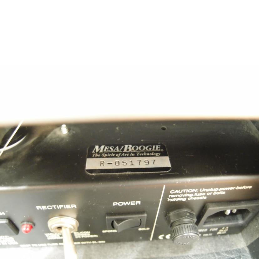Ｍｅｓａ　Ｂｏｏｇｉｅ メサブギー/ヘッドアンプ／ギターアンプ/DUAL Rectifier 100W HEAD//R-051797/ABランク/69