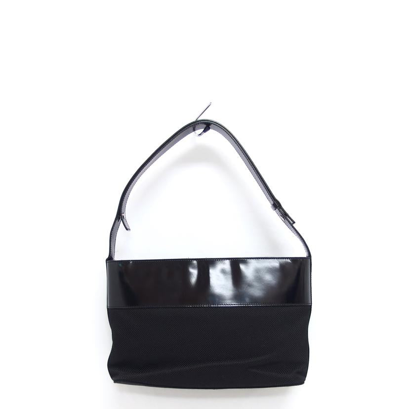 ＣＥＬＩＮＥ セリーヌ ハンドバッグ 肩掛け エナメルレザー ナイロン/ワンショルダーバッグ／ブラック//MC9***/ABランク/04