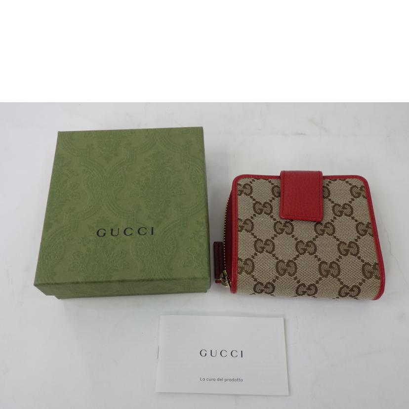 ＧＵＣＣＩ　 グッチ/ＧＧキャンバス／ジッピ－ウオレット/346056//534***/Aランク/84