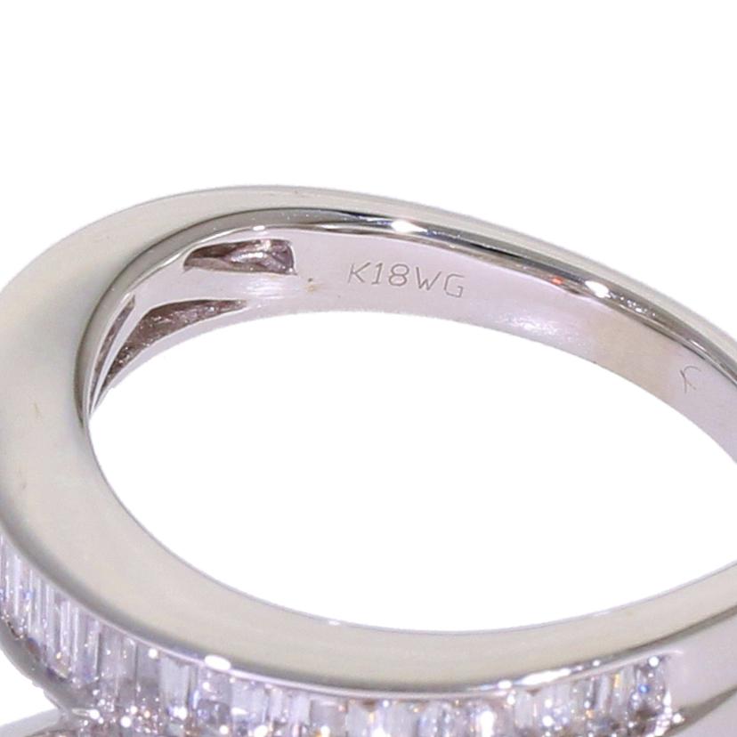 /Ｋ１８ＷＧダイヤリング０．４８ｃｔ　＃１２．５//Aランク/94