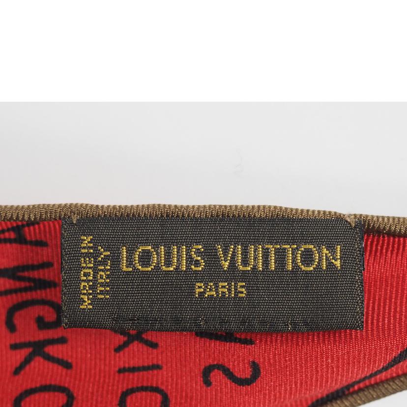 ＬＯＵＩＳ　ＶＵＩＴＴＯＮ ルイヴィトン/変形スカーフ／ベージュｘ赤/413287//Bランク/79