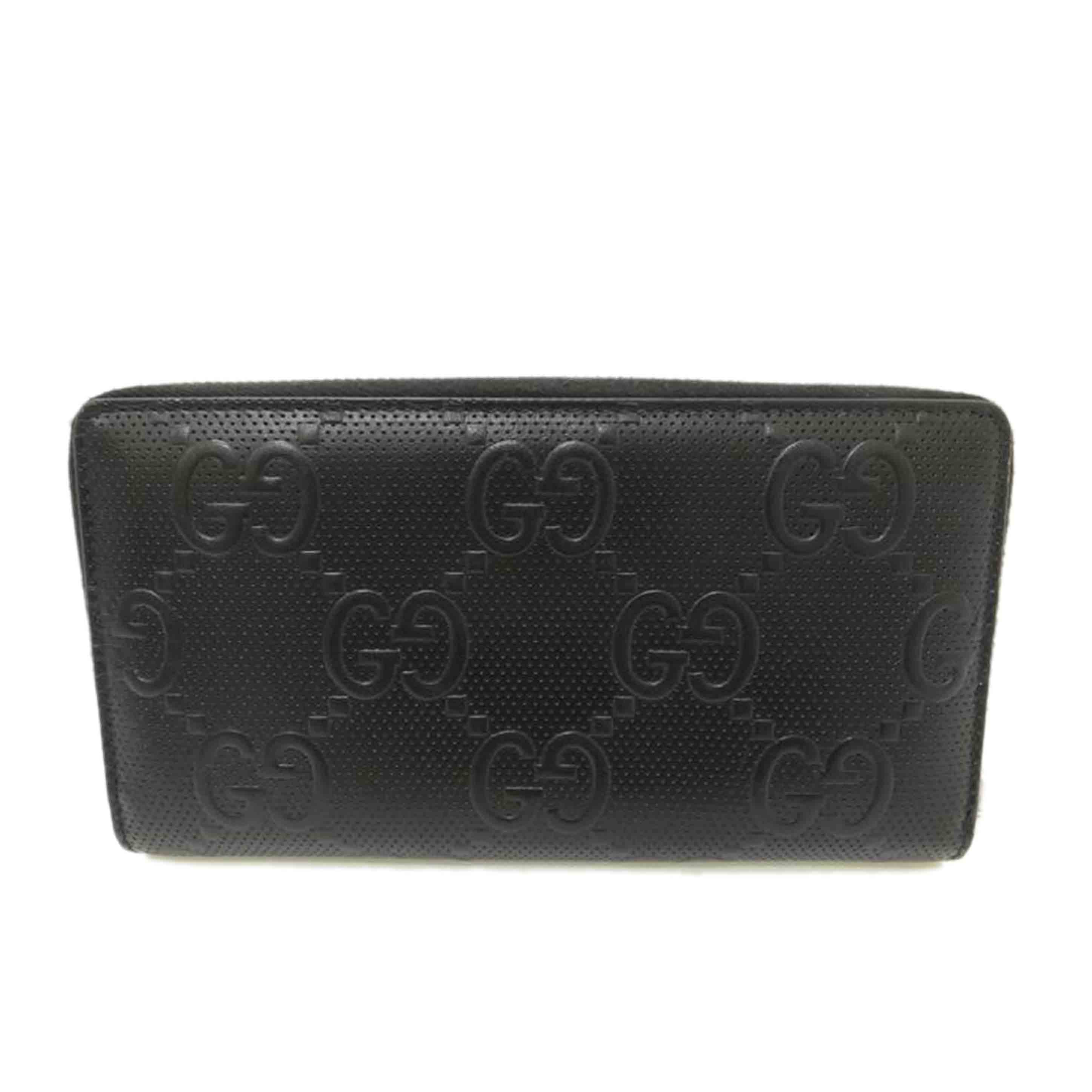 ＧＵＣＣＩ グッチ/ＧＧエンボス／ラウンドファスナー長財布/625558//203***/Bランク/88