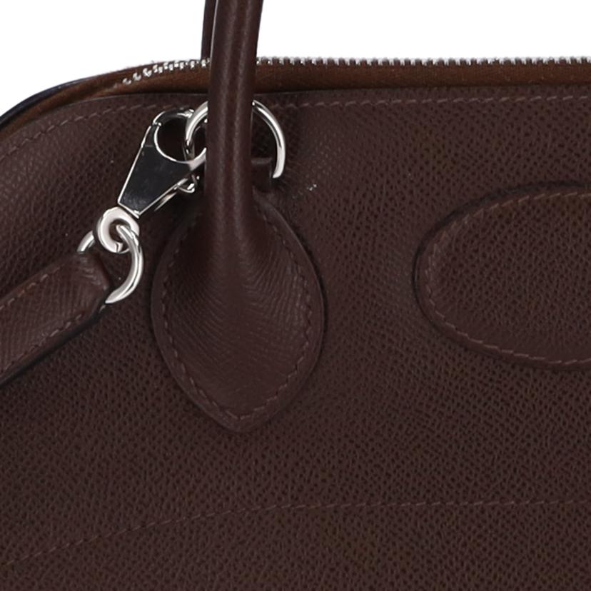 ＨＥＲＭＥＳ エルメス/ボリード３１／ヴォーエプソン／カフェ／ＳＶ金具//□K U.68/Aランク/75
